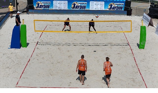 Plaj Voleybolu Heyecanı Aydın'da Yaşandı