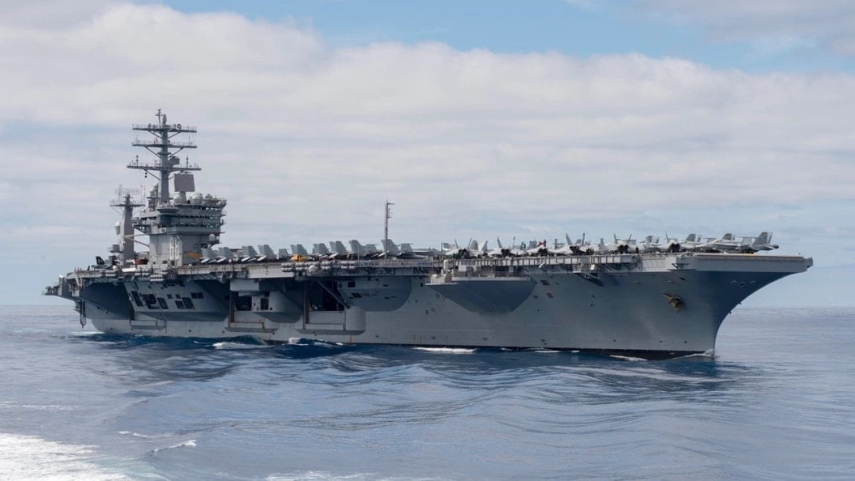 ABD, USS Nimitz uçak gemisini Karayipler'e konuşlandırdı