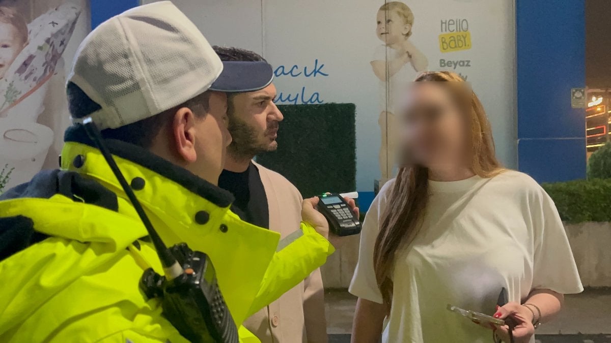 Bursa'da alkollü yakalanan kadın sürücü telefona sarıldı: Alo kanka acil durum
