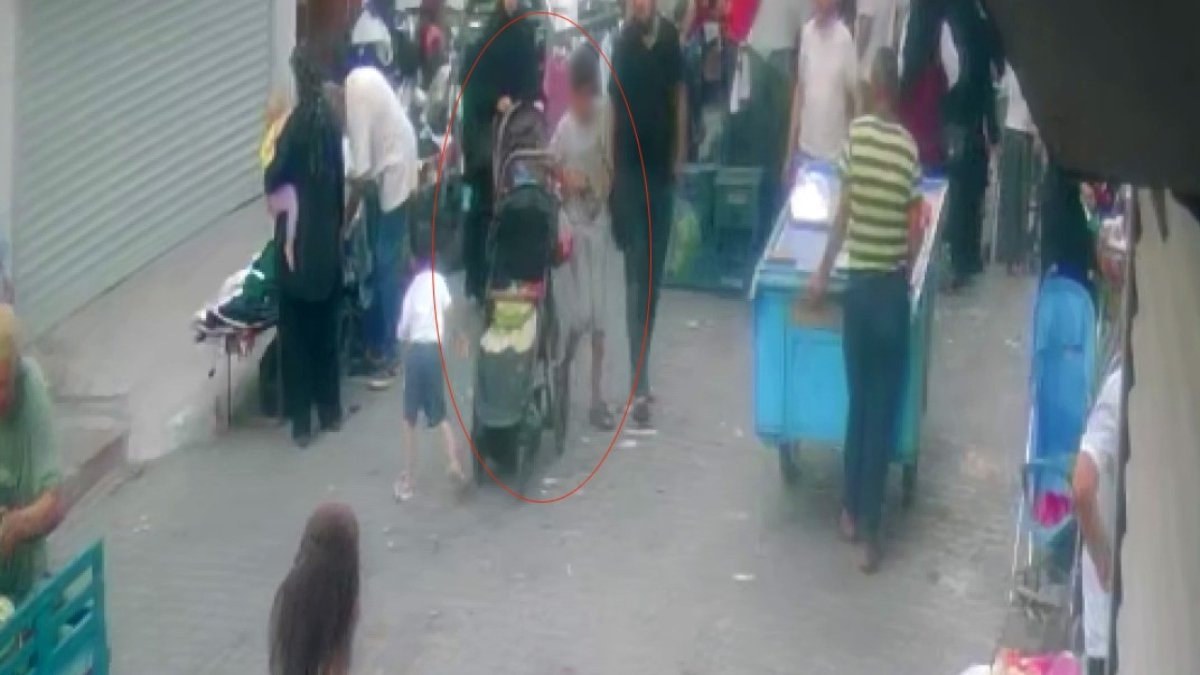 Adana'da arkadaşının çocuğuna hırsızlık yaptırdı