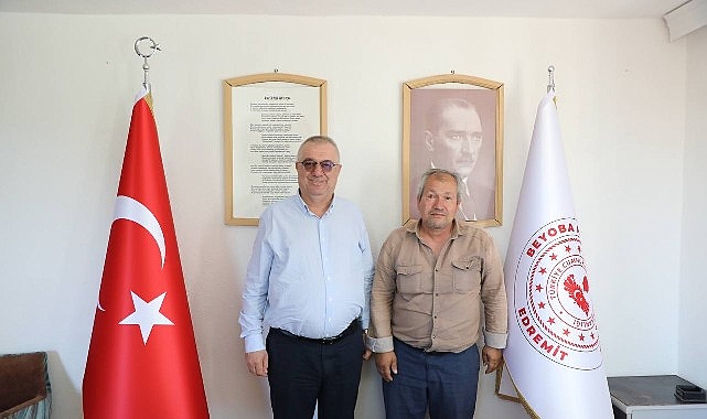 Başkan Ertaş muhtarları tek tek ziyaret etti