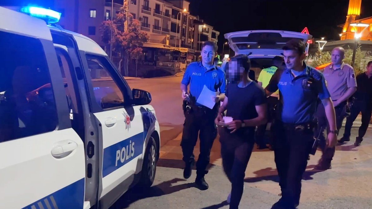 Aksaray'da alkollü yakalanan gurbetçiye 50 bin TL ceza