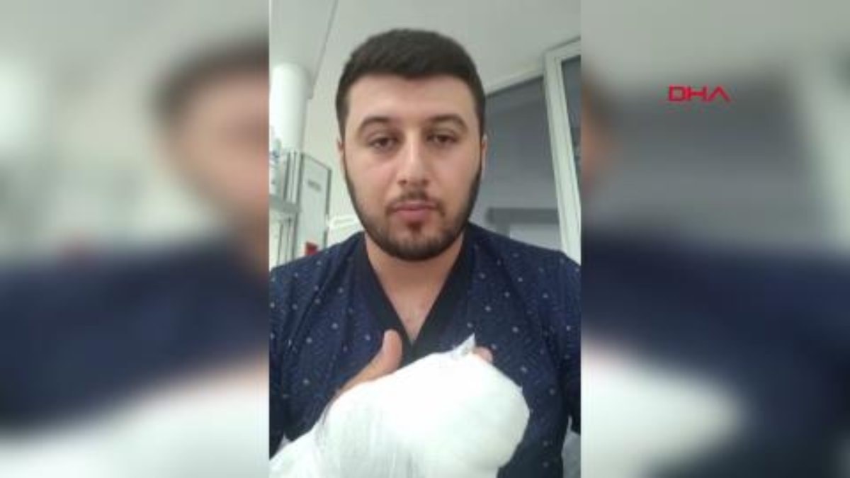Antalya'da sipariş tartışmasından çıkan vahşet: Döner bıçağıyla motokuryenin parmakları kesildi