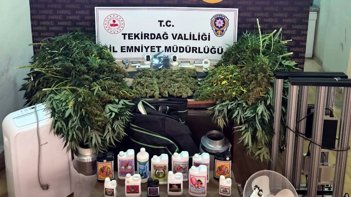 Tekirdağ'da uyuşturucu satıcılarına operasyon: 7 tutuklama