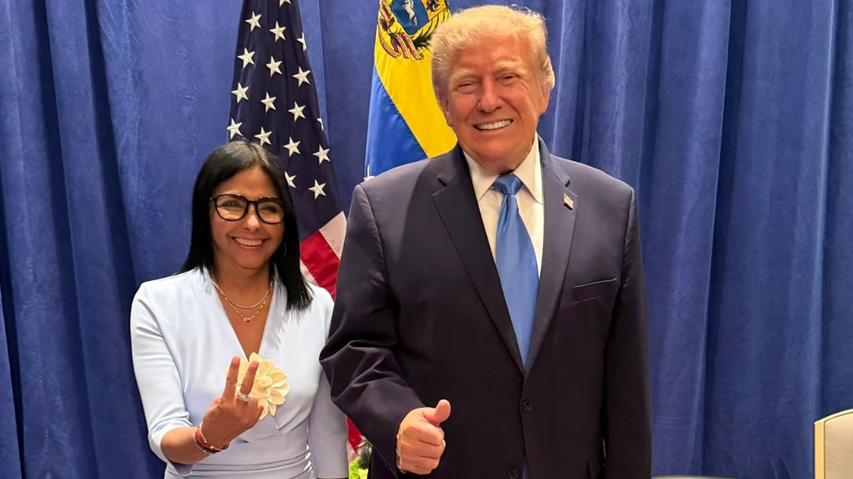Trump ile Venezuela Geçici Devlet Başkanı Rodriguez ilk kez görüştü