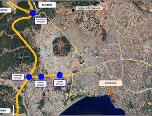 Antalya Trafiğini Rahatlatacak 10 Köprü