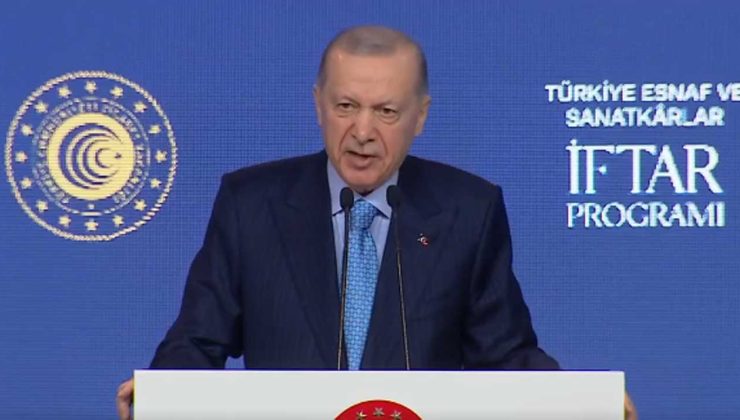 Cumhurbaşkanı Erdoğan'dan esnafa kredi limiti müjdesi