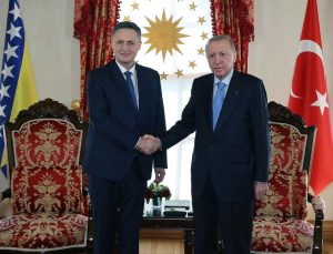 Cumhurbaşkanı Erdoğan, Becirovic ile görüştü