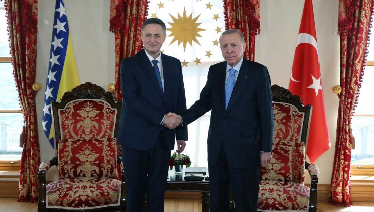 Cumhurbaşkanı Erdoğan, Becirovic ile görüştü