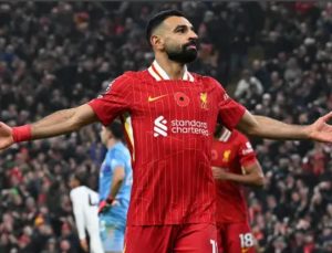 Muhammed Salah Premier Lig tarihine geçti