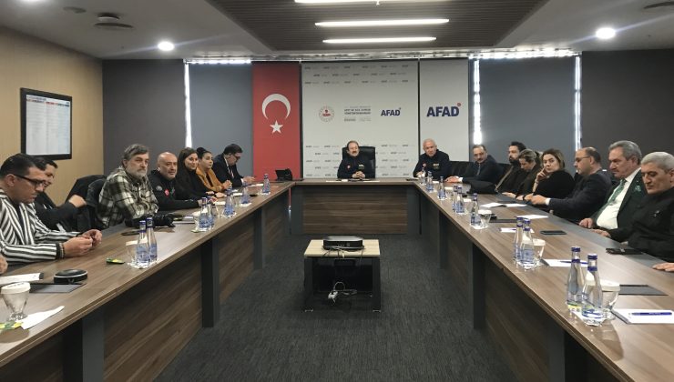 TİMBİR heyeti AFAD'da; AFAD Başkanı Pehlivan: Ege'de depremler azaldı