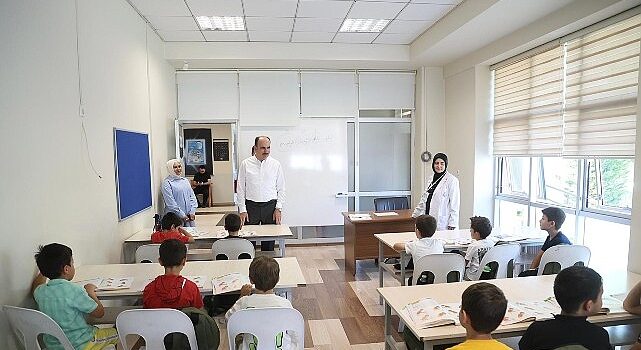 Başkan Altay, Genç KOMEK Yaz Okulu’na Katılan Öğrencilerle Buluştu