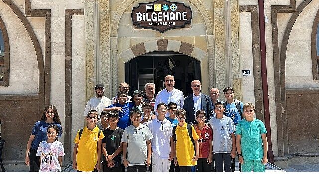 Başkan Altay ve Başkan Pekyatırmacı Bilgehane’de Yaz Etkinliklerine Katılan Öğrencilerle Buluştu