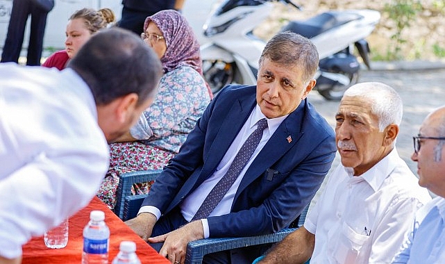 Başkan Tugay’dan yanan köylerin normale dönmesi için kararlılık mesajı