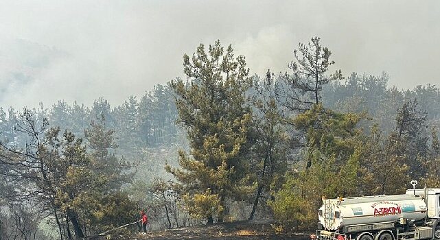 Büyükşehir’den Bursa’daki yangına tam destek