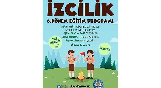 Büyükşehir’in 6. dönem izcilik kampı başlıyor