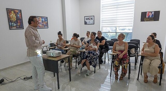 Yenişehir Belediyesinin anne ve çocuk eğitimleri sürüyor