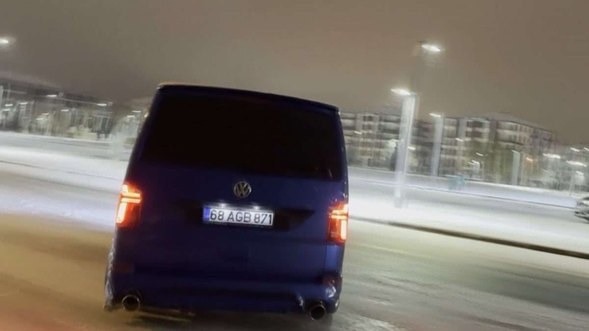 Aksaray’da vatandaşların canını hiçe sayarak drift atan sürücülere ceza yağdı