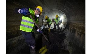 Ana kuşaklama hattında temizlik harekatı