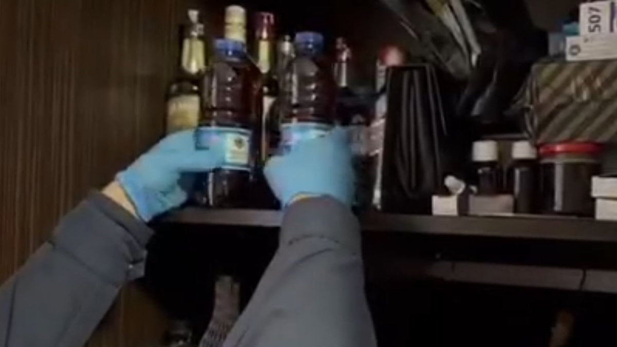 Ankara’da 7 ilçede sahte içki operasyonu düzenlendi