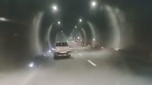 Artvin Cankurtaran Tüneli’nde tehlikeli anlar