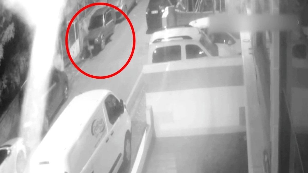 Batman’da otomobil hırsızlığı kamerada