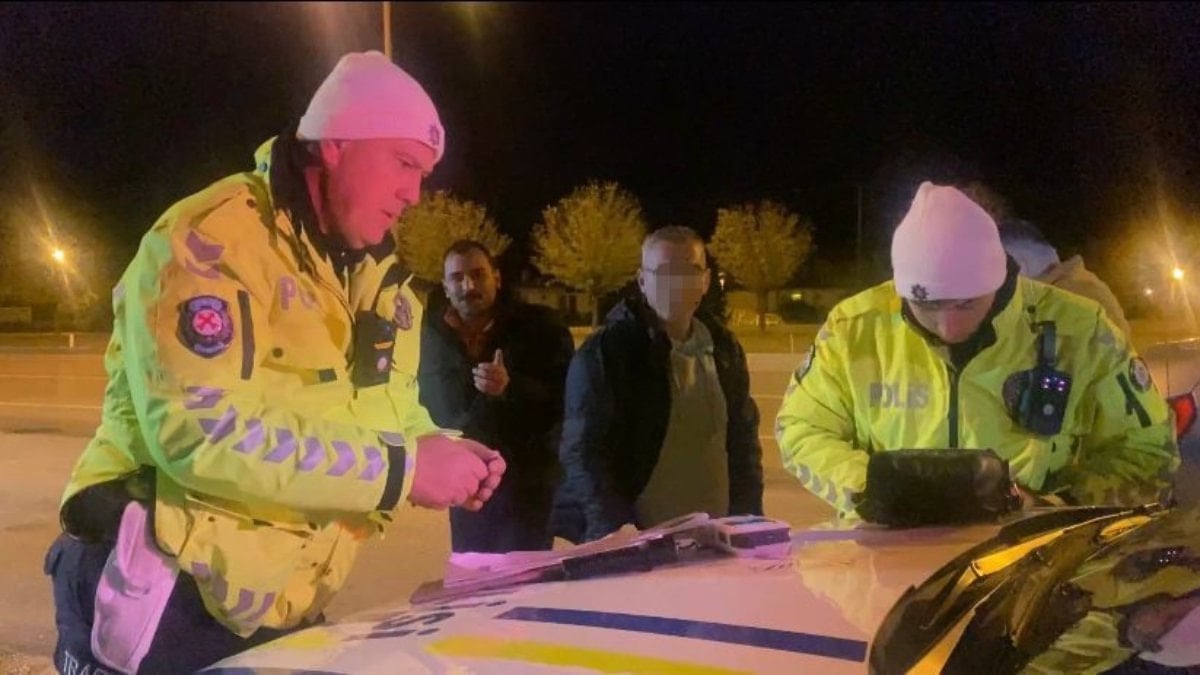 Burdur’da alkollü sürücü cezadan kaçamadı: Ehliyetine el konuldu