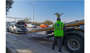 Büyükşehir’den trafiğe anında müdahale