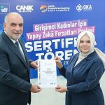 Canik Belediyesi’yle Yapay Zekâ Öğrenen Kadınların Sertifika Coşkusu