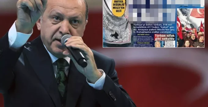 Cumhurbaşkanı Erdoğan 17 yıl önceki manşeti hatırlattı: Bunu nasıl unutabiliriz?