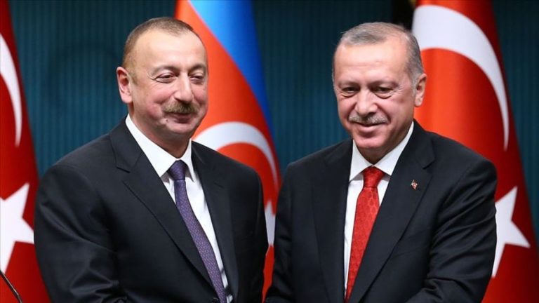 Cumhurbaşkanı Erdoğan, İlham Aliyev ile telefonda görüştü