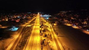 D-100’de kar esareti: Sürücüler saatlerce yolda kaldı