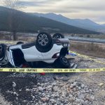 Denizli’de takla atan otomobilin sürücüsü hayatını kaybetti