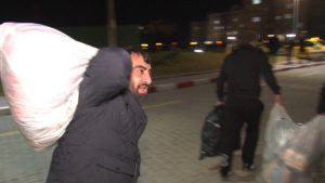 Edirne’de kabul edilen düzenleme sonrası tahliye edilen hükümlünün mutluluğu kameraya yansıdı