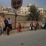 Halep’te PKK/YPG kontrolündeki mahallelerde siviller evlerini terk ediyor