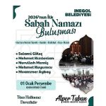 İnegöl 2026’nın İlk Sabah Namazında Buluşuyor