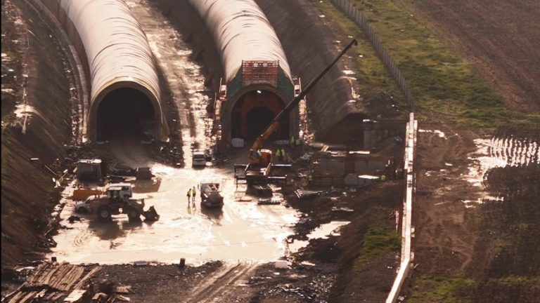 İstanbul-Kapıkule Hızlı Tren hattında seyahat süresini kısaltan dev tünel inşaatı