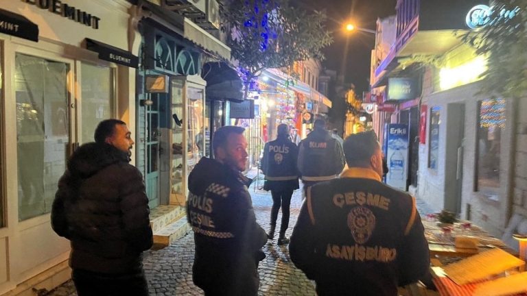 İzmir Çeşme’de yılbaşı önlemleri