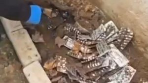 İzmir’de toprağa gömülü uyuşturucu bulundu