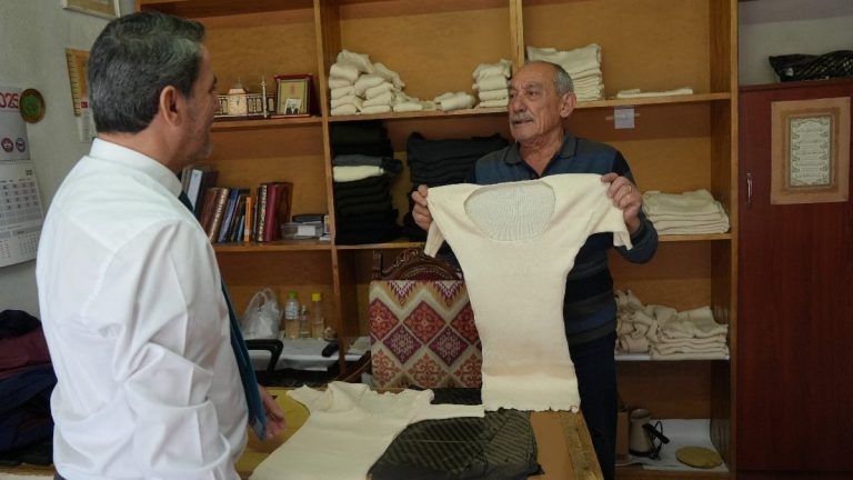 Kurtuluş Savaşı’nda askerler giymişti! Kastamonu fanilasına kış günlerinde yoğun ilgi