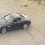 Maltepe’de vale, müşterinin otomobiliyle drift yaptı