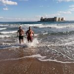 Mersin’de aralık sonunda deniz keyfi