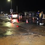 Muğla Bodrum’da içme suyu isale hattı patladı