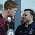 Okan Buruk, Metehan Baltacı’yı ziyaret etti