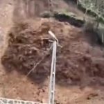 Rize’de şiddetli yağış sonrası heyelan