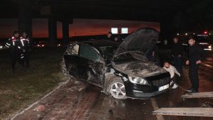 Şırnak’ta kontrolden çıkan vinç 6 araca çarptı: 7 yaralı