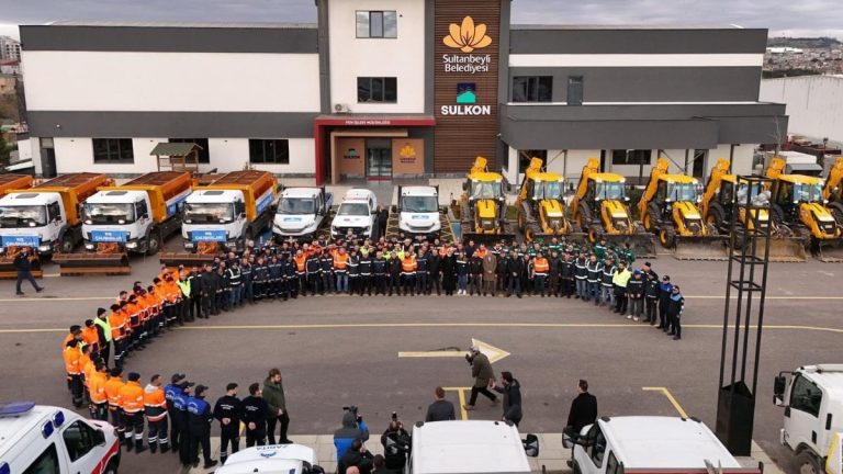 Sultanbeyli Belediyesi, tüm birimleriyle kışa hazır