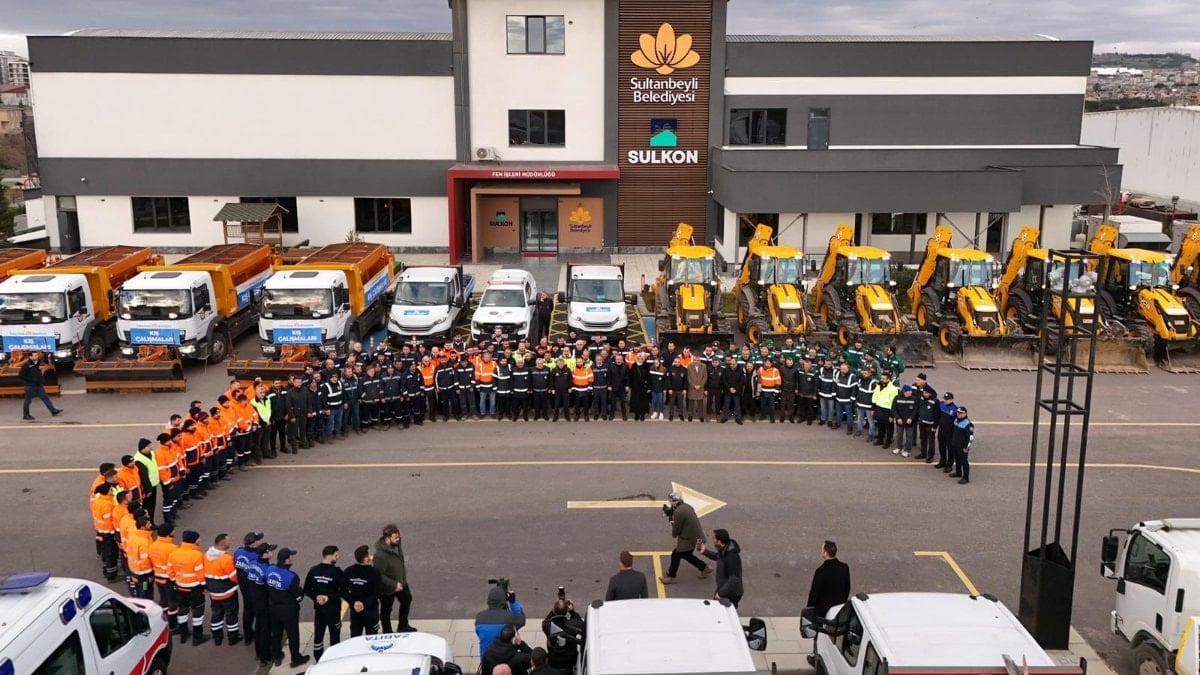 Sultanbeyli Belediyesi, tüm birimleriyle kışa hazır