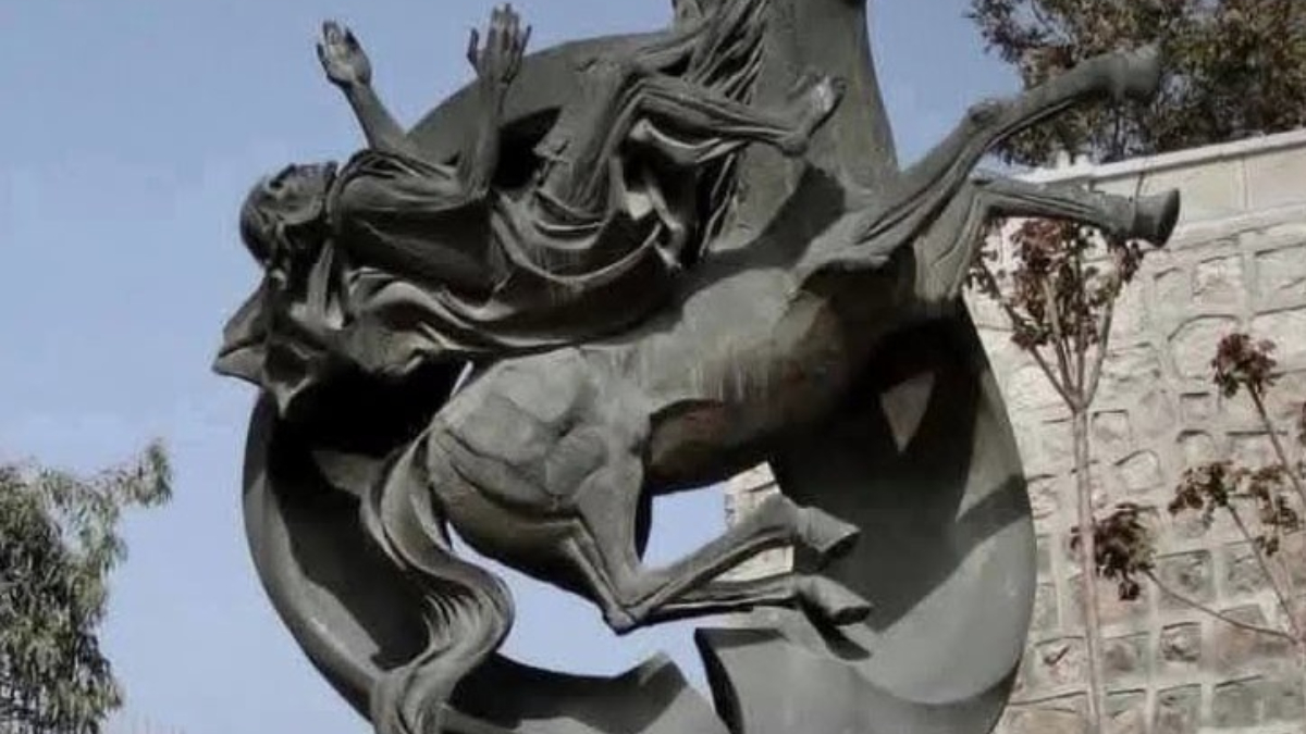 Suriye’de, Papa’nın hediye ettiği Aziz Paul heykeli çalındı