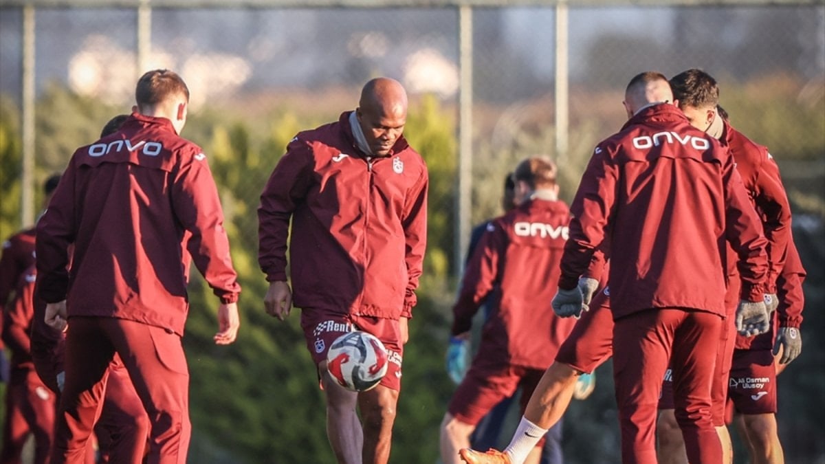 Trabzonspor, Galatasaray maçı hazırlıklarını sürdürdü